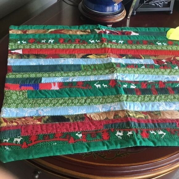 Handmade Quilted Runner  - Picture 1 of 7